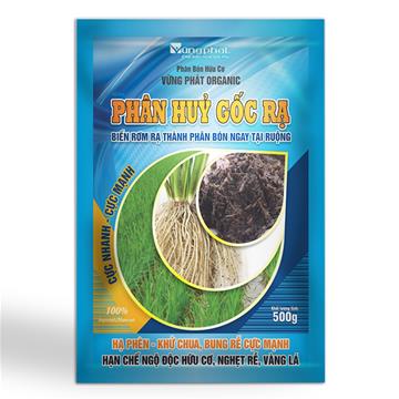 Vững Phát - Phân hủy gốc rạ (biến rơm, rạ thành phân bón ngay tại ruộng)